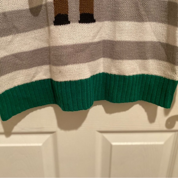 Christmas Reindeer Sweater, Ugly Christmas Sweater, Reindeer Christmas Sweater - Picture 6 of 10